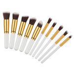 10 piece makeup brush set W716