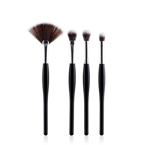 4 piece makeup brush set W483